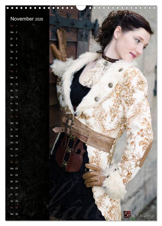 Produktbild: Mode au Chateau (Wandkalender 2026 DIN A3 hoch), CALVENDO Monatskalender