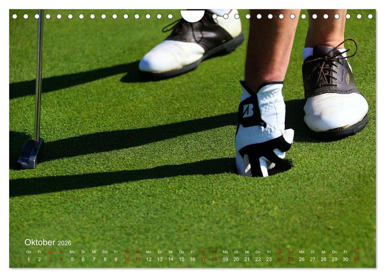 Produktbild: Passion Golf (Wandkalender 2026 DIN A4 quer), CALVENDO Monatskalender