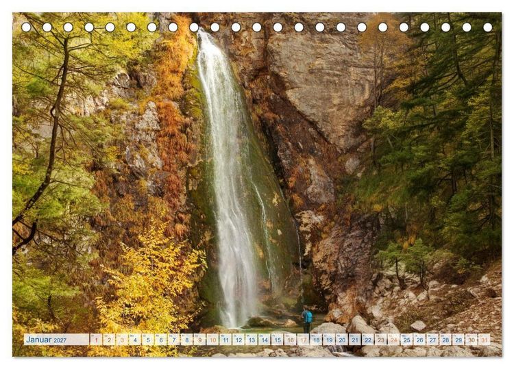 Produktbild: Abenteuer Theth - Unterwegs in den Albanischen Alpen (Tischkalender 2027 DIN A5 quer), CALVENDO Monatskalender