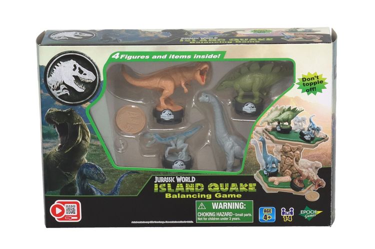 Produktbild: Epoch 7511 - Jurassic World Island Quake Balancing Game Erdbeben, Geschicklichkeitsspiel