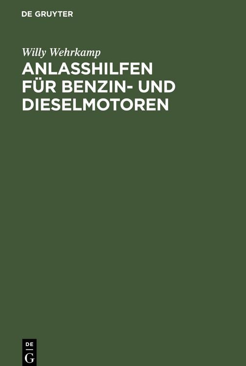Produktbild: Anla&szlig;hilfen f&uuml;r Benzin- und Dieselmotoren