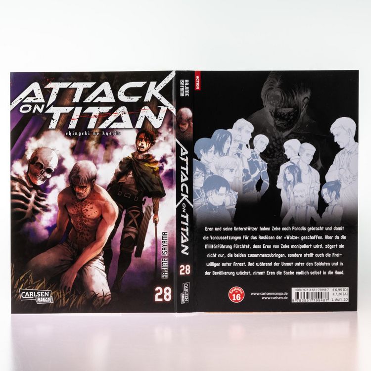 Produktbild: Attack on Titan 28