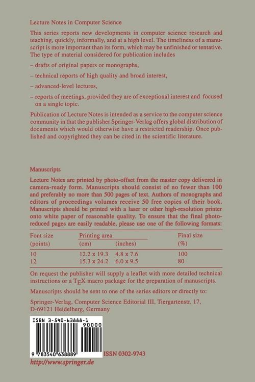 Produktbild: Algebraic Methodology and Software Technology