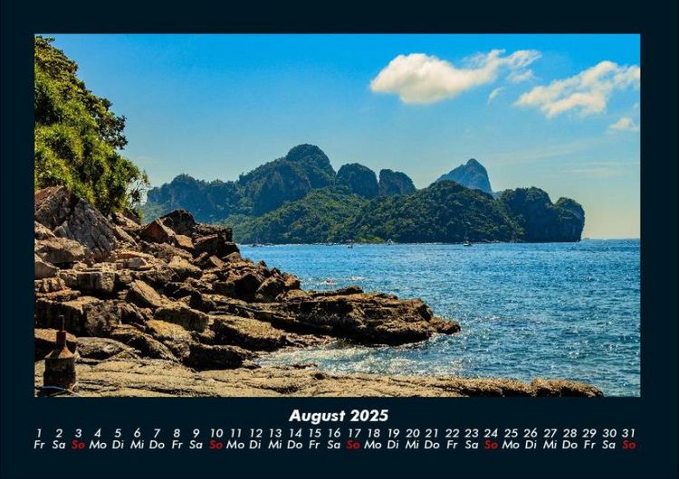 Produktbild: Meereslandschaften 2025 Fotokalender DIN A4