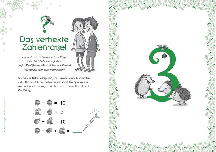 Produktbild: Petronella Apfelmus - Das Adventskalenderbuch