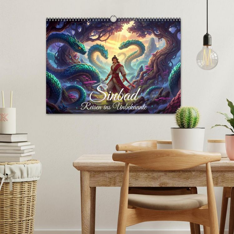 Produktbild: Sinbad &ndash; Reisen ins Unbekannte (Wandkalender 2027 DIN A3 quer), CALVENDO Monatskalender