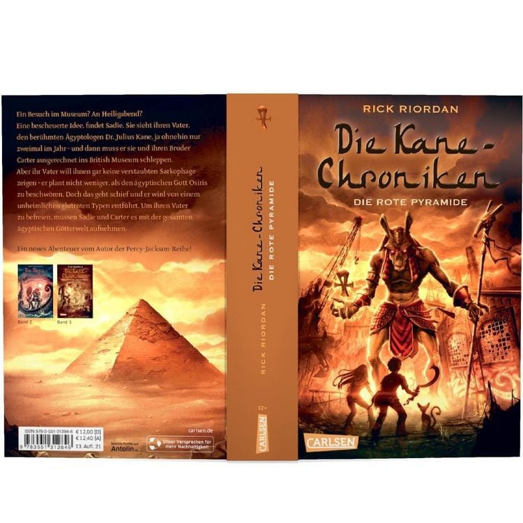 Produktbild: Die rote Pyramide / Kane-Chroniken Band 1