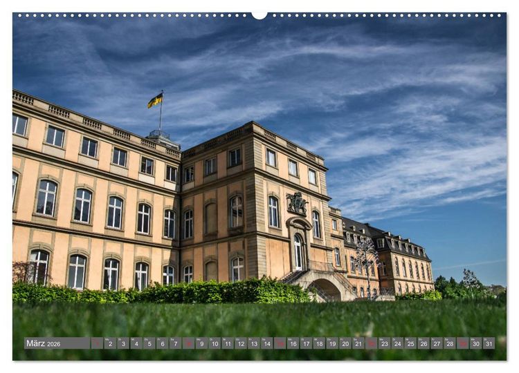 Produktbild: Stuttgart - Bilder einer Stadt 2026 (Wandkalender 2026 DIN A2 quer), CALVENDO Monatskalender