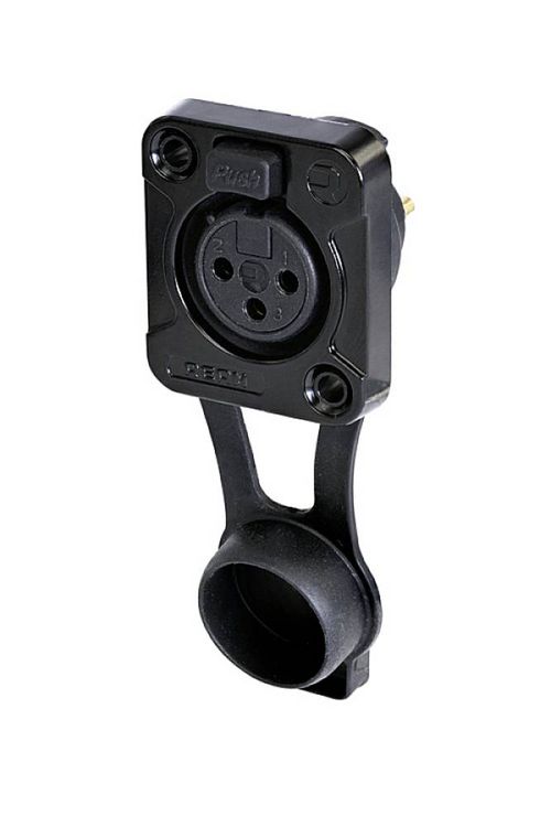 Produktbild: Rean AV RRX3F-Z-002-1 XLR-Steckverbinder Buchse, Einbau Polzahl: 3 1St.