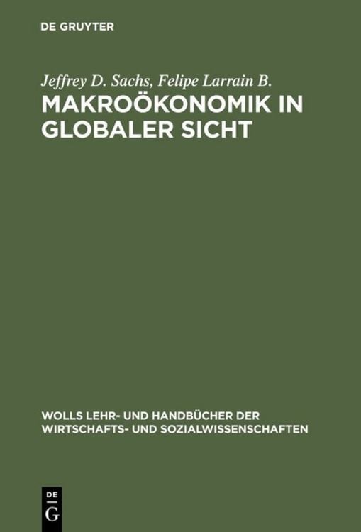 Produktbild: Makro&ouml;konomik in globaler Sicht