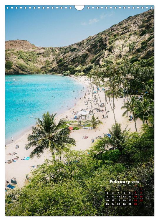 Produktbild: Beautiful Hawaii (Wall Calendar 2026 DIN A3 portrait), CALVENDO 12 Month Wall Calendar