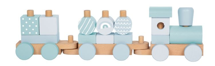 Produktbild: Holzzug blau