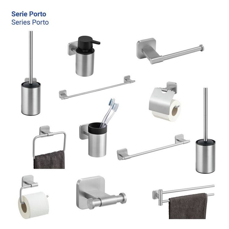 Produktbild: Turbo-Loc&reg; Seifenspender Mod. Porto Matt, Befestigen ohne Bohren