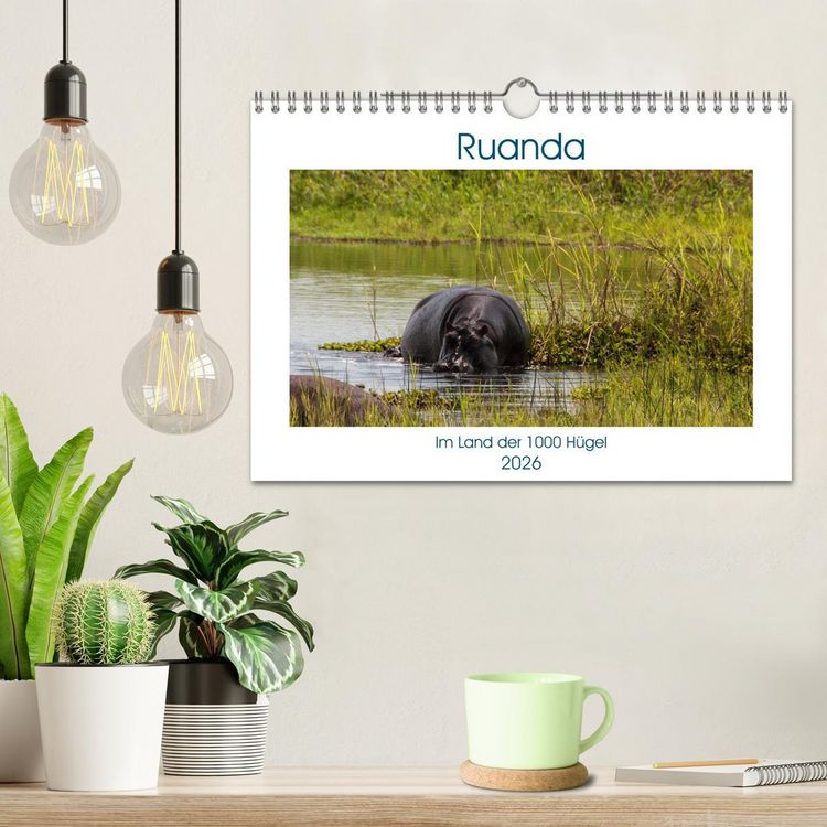Produktbild: Ruanda (Wandkalender 2026 DIN A4 quer), CALVENDO Monatskalender