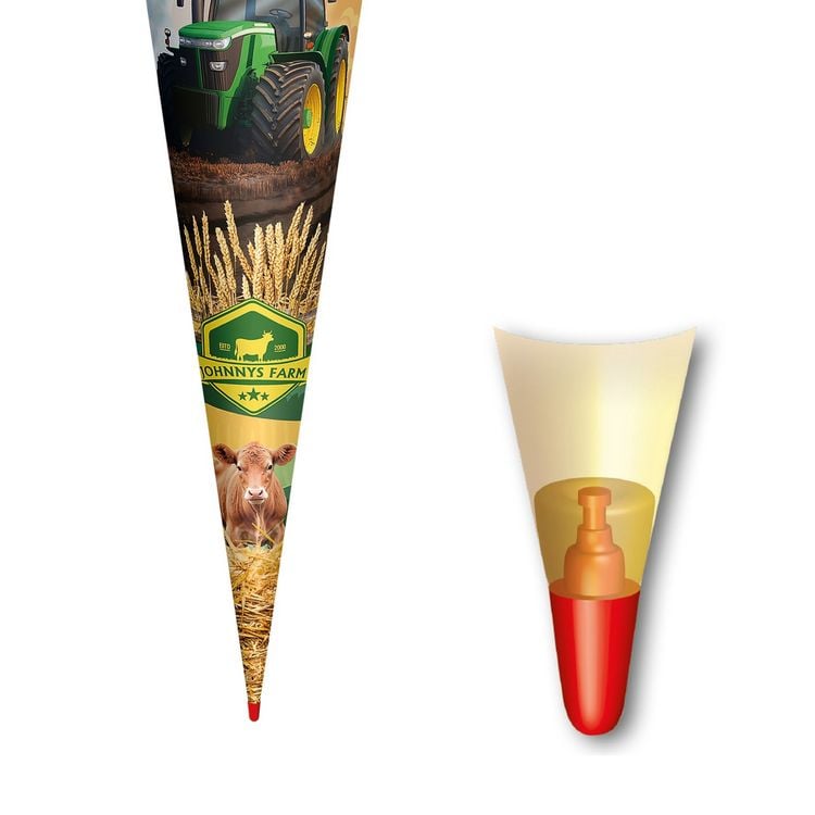 Produktbild: Motivschult&uuml;te 70 cm, Traktor Power