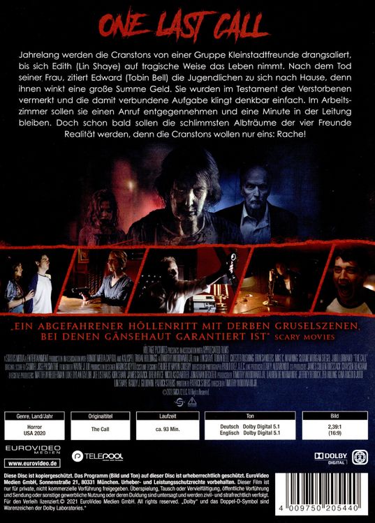 Produktbild: One Last Call