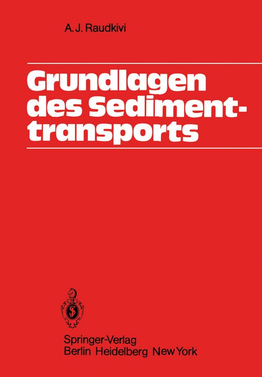 Produktbild: Grundlagen des Sedimenttransports