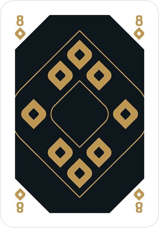 Produktbild: Spielkarten metallic