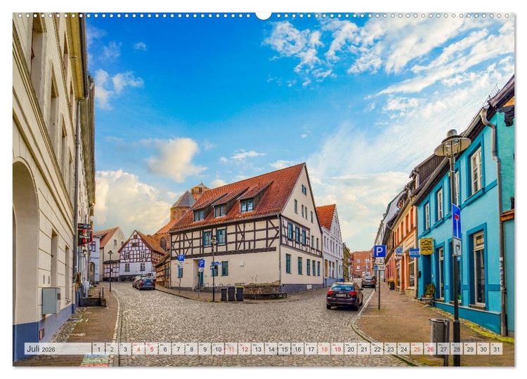 Produktbild: Wolgast Impressionen (hochwertiger Premium Wandkalender 2026 DIN A2 quer), Kunstdruck in Hochglanz