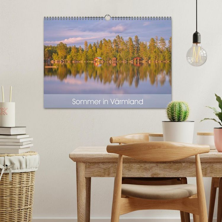 Produktbild: Schwedischer Sommer in V&auml;rmland (Wandkalender 2026 DIN A3 quer), CALVENDO Monatskalender