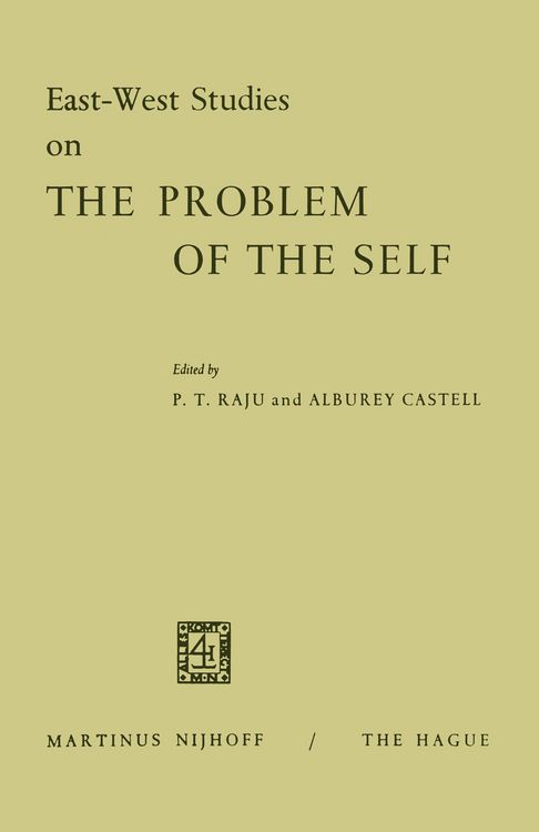 Produktbild: East-West Studies on the Problem of the Self