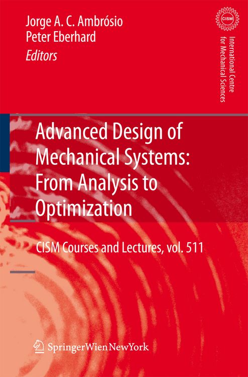 Produktbild: Advanced Design of Mechanical Systems: From Analysis to Optimization