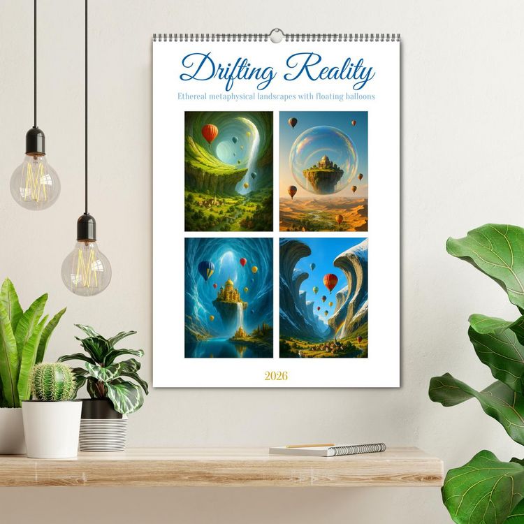 Produktbild: Drifting Reality (Wall Calendar 2026 DIN A2 portrait), CALVENDO 12 Month Wall Calendar