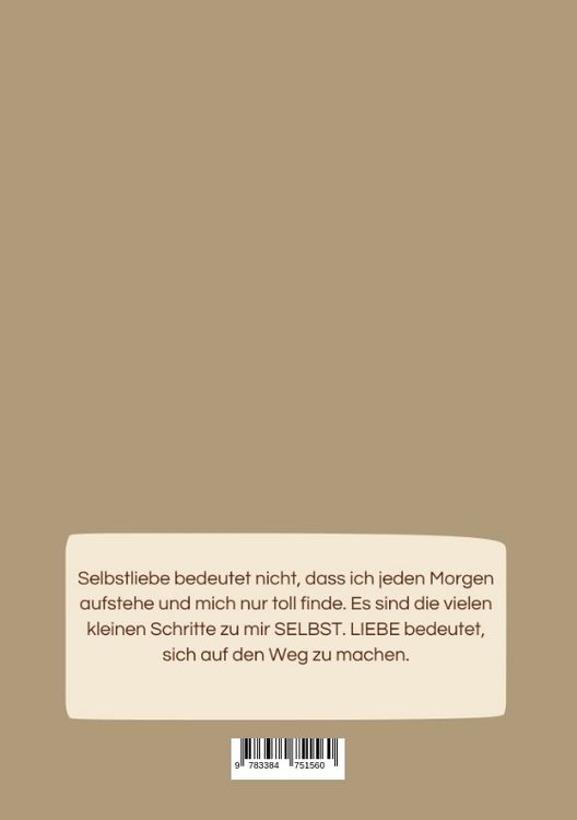 Produktbild: Selbstliebe Workbook
