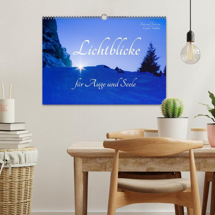 Produktbild: Lichtblicke f&uuml;r Auge und Seele - Der Kalender (Wandkalender 2026 DIN A3 quer), CALVENDO Monatskalender