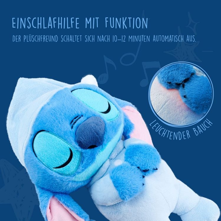 Produktbild: Disney Schlafender Stitch, 31cm