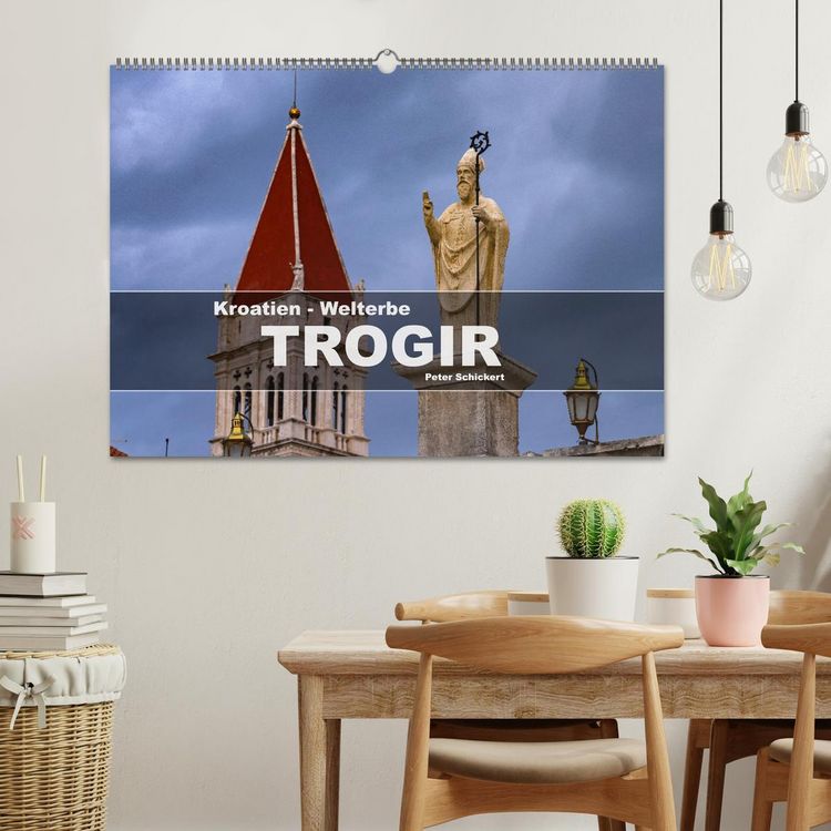 Produktbild: Kroatien - Welterbe Trogir (Wandkalender 2026 DIN A2 quer), CALVENDO Monatskalender