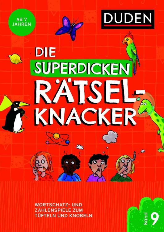 Produktbild: Die superdicken R&auml;tselknacker &ndash; ab 7 Jahren (Band 9)