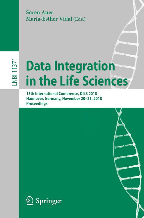 Produktbild: Data Integration in the Life Sciences