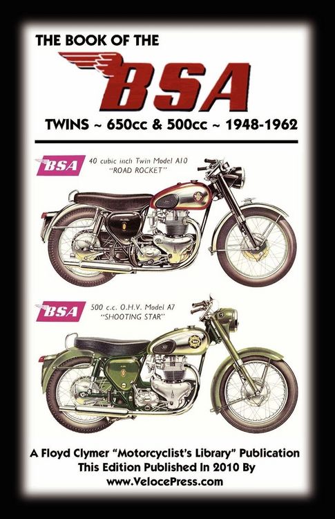 Produktbild: BOOK OF THE BSA TWINS 650cc & 500cc 1948-1962