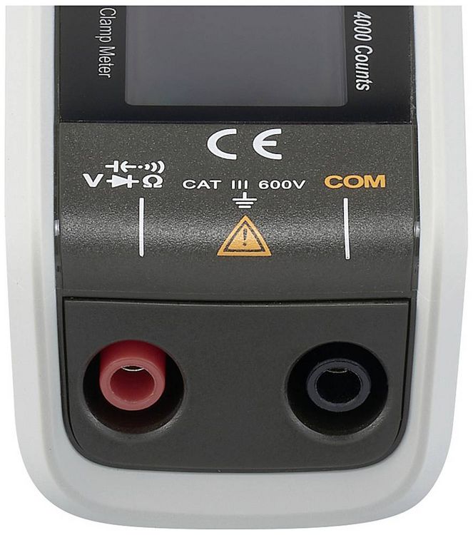 Produktbild: VOLTCRAFT VC-371 Stromzange digital CAT III 600V Anzeige (Counts): 4000