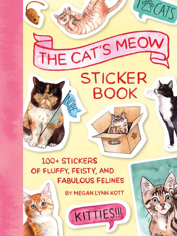 Produktbild: The Cat's Meow Sticker Book