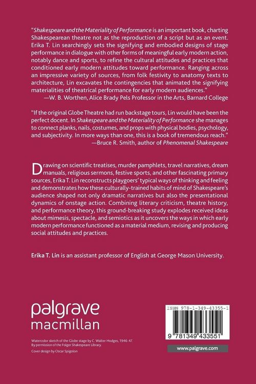 Produktbild: Shakespeare and the Materiality of Performance
