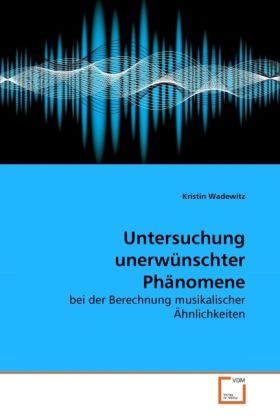 Produktbild: Wadewitz, K: Untersuchung unerw&uuml;nschter Ph&auml;nomene