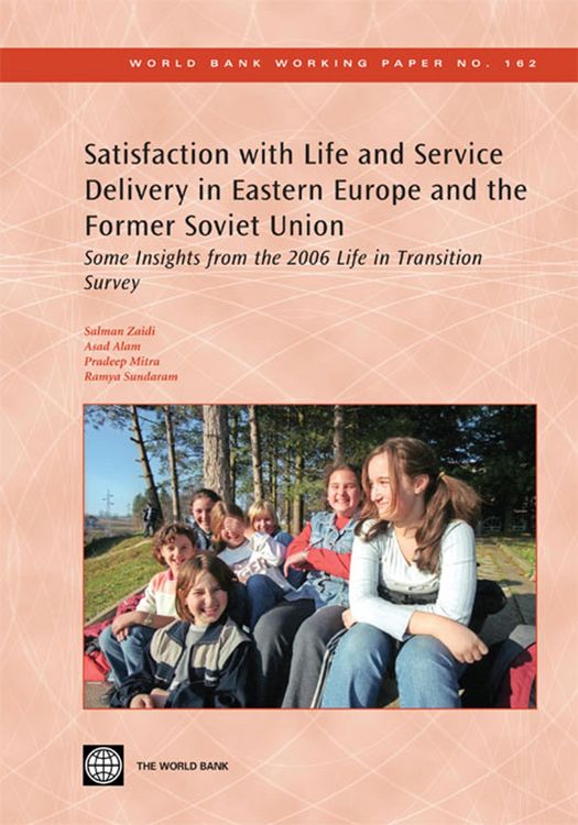 Produktbild: Satisfaction with Life and Service Delivery in Eastern Europe and the Former Soviet Union