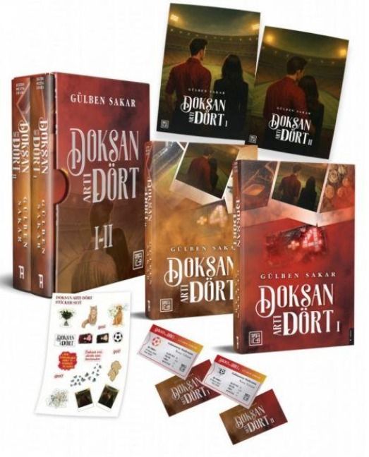 Produktbild: Doksan Arti D&ouml;rt 1 - 2 Kutulu Set Ciltli