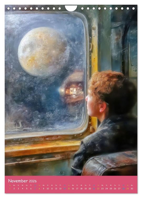 Produktbild: Vollmond - Im Bann des Vollmonds (Wandkalender 2026 DIN A4 hoch), CALVENDO Monatskalender