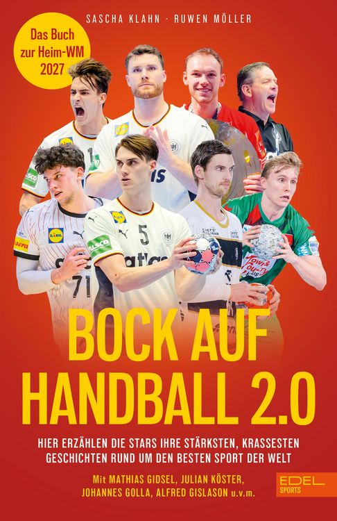 Produktbild: Bock auf Handball 2.0 - Das Buch zur Heim-WM