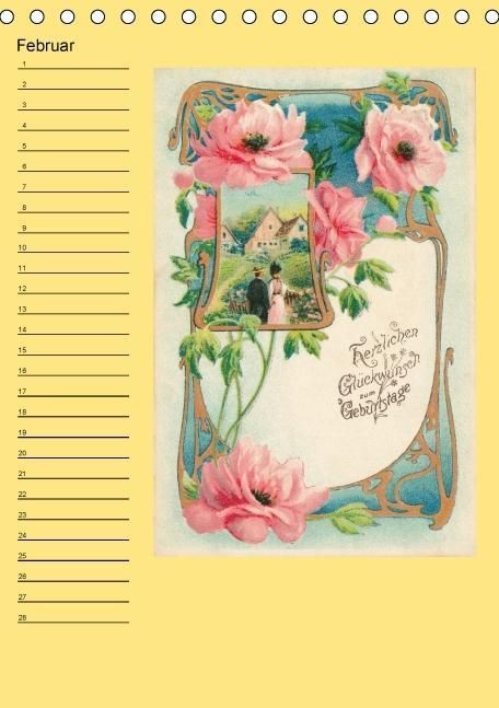 Produktbild: Gl&uuml;ckw&uuml;nsche von anno dazumal (Tischkalender immerw&auml;hrend DIN A5 hoch)