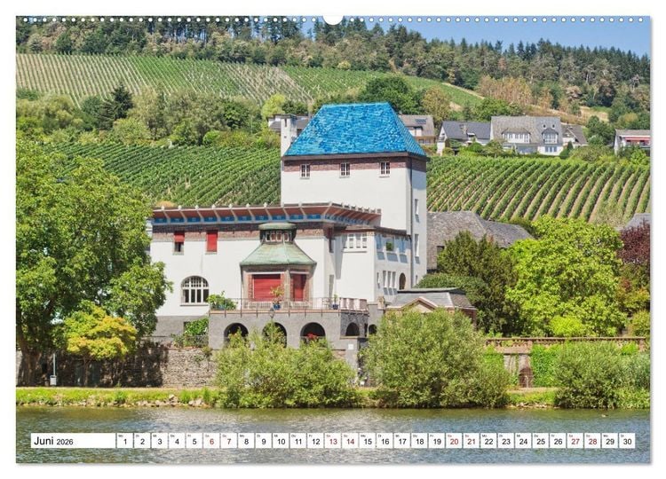 Produktbild: Romantisches Moselland (hochwertiger Premium Wandkalender 2026 DIN A2 quer), Kunstdruck in Hochglanz