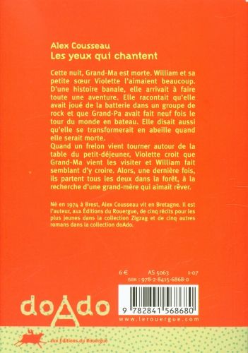 Produktbild: Les yeux qui chantent