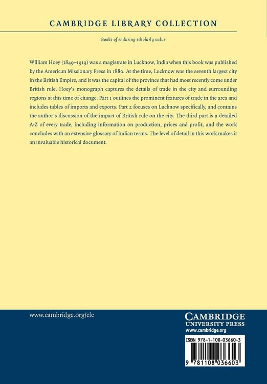 Produktbild: A Monograph on Trade and Manufactures in Northern India