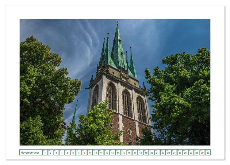 Produktbild: Ulm - H&uuml;bsche Gro&szlig;stadt an der Donau (hochwertiger Premium Wandkalender 2026 DIN A2 quer), Kunstdruck in Hochglanz