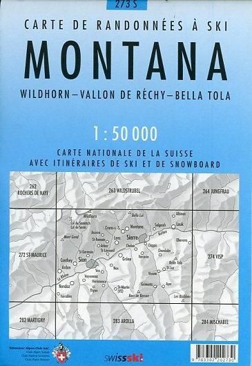 Produktbild: 273S Montana Schneesportkarte