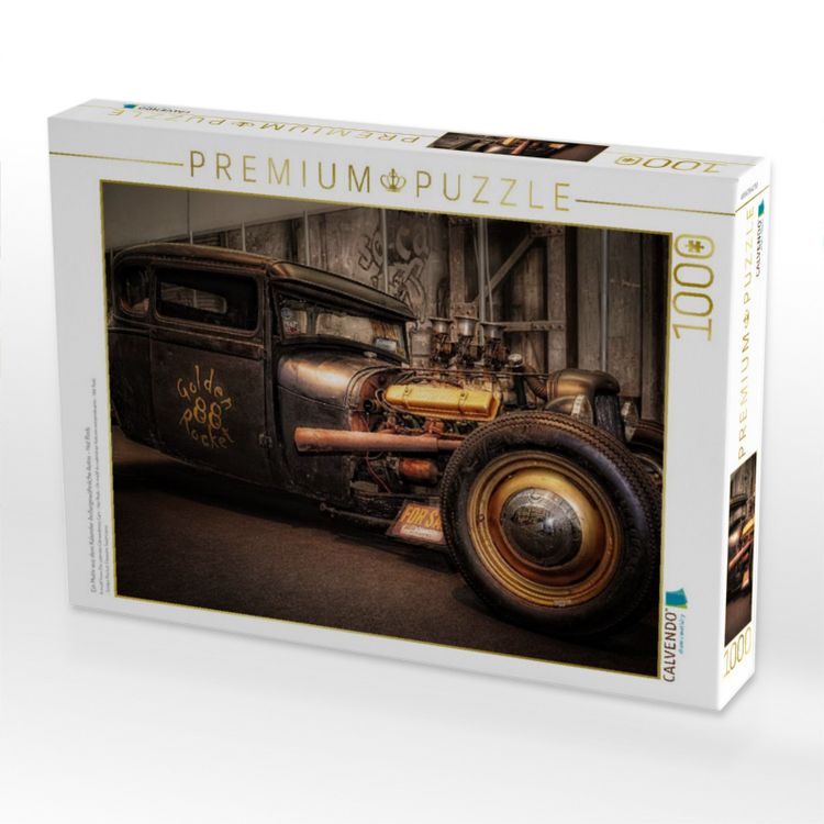 Produktbild: CALVENDO Puzzle Ein Motiv aus dem Kalender Au&szlig;ergew&ouml;hnliche Autos - Hot Rods | 1000 Teile Lege-Gr&ouml;&szlig;e 64x48cm Foto-Puzzle f&uuml;r gl&uuml;ckliche Stunden