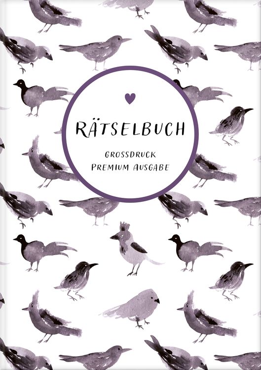 Produktbild: Deluxe R&auml;tselbuch/R&auml;tselblock mit extra gro&szlig;em Druck f&uuml;r Erwachsene und Senioren in DIN A4.